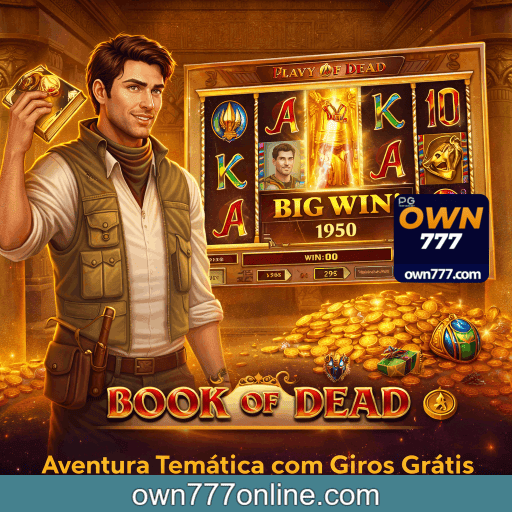 slot Book of Dead Play’n GO tema egípcio